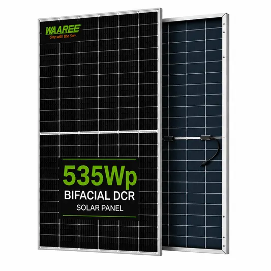 Waaree 535Wp Bifacial DCR Solar Panel