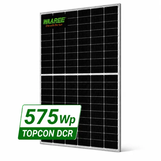 Waaree 575Wp N-type TOPCon DCR Solar Panel